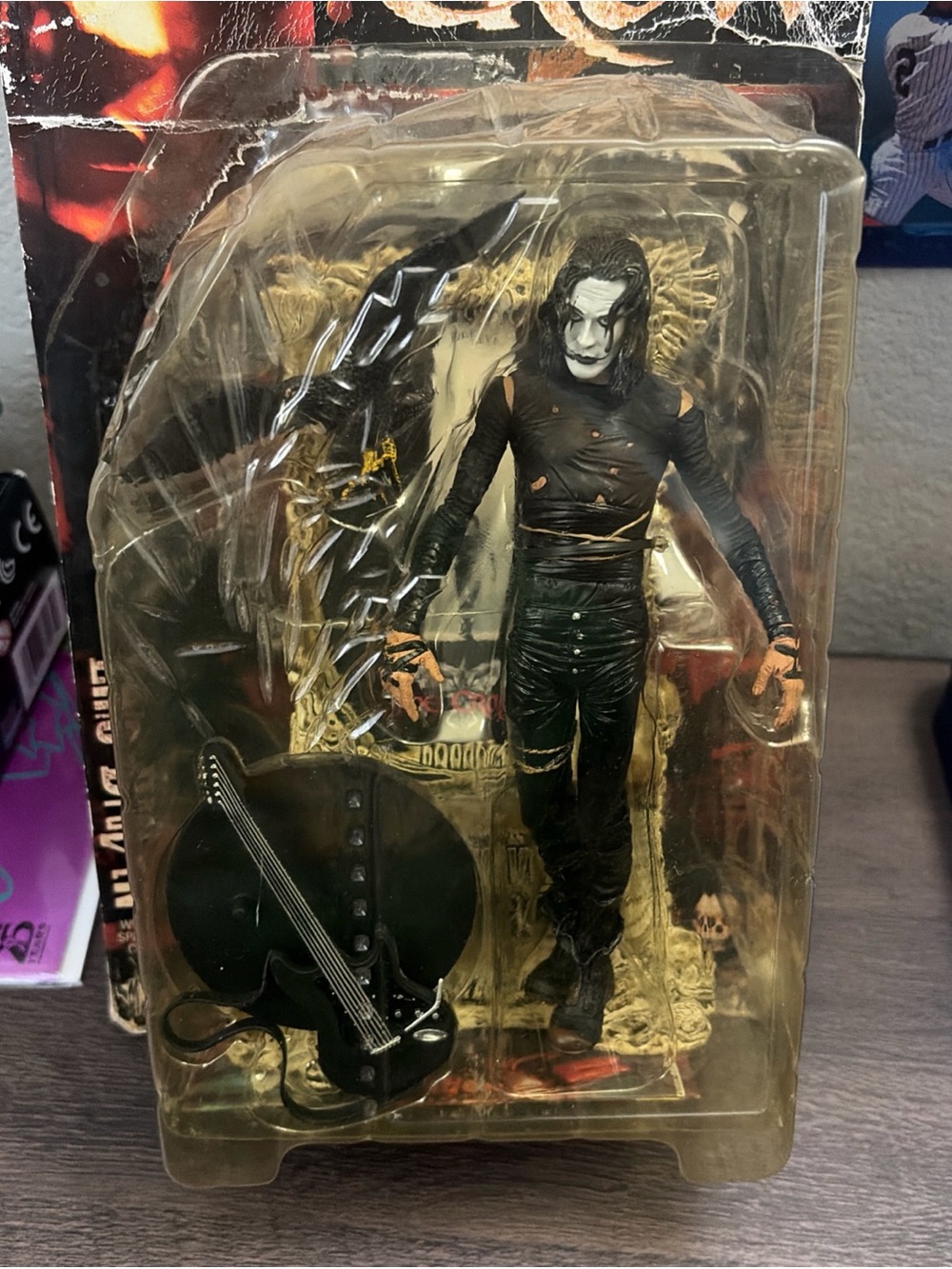 McFarlane Toys THE CROW ERIC DRAVEN Movie Maniacs Vintage Action Figure NIP